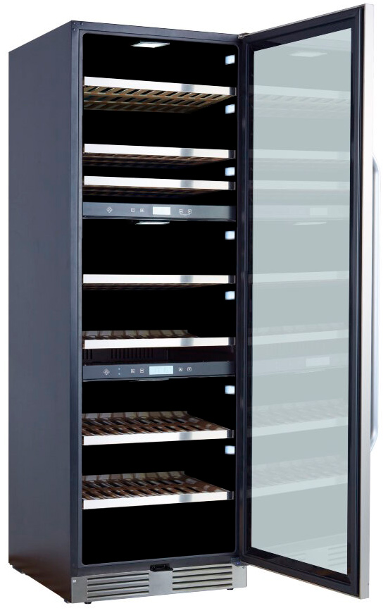 Винный шкаф трехзонный La Sommeliere MT145TZ