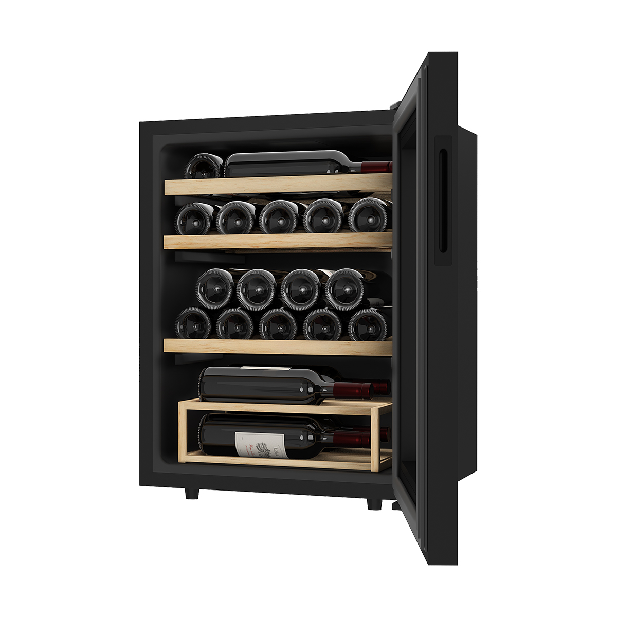 Винный шкаф монотемпературный Libhof GM-22 black