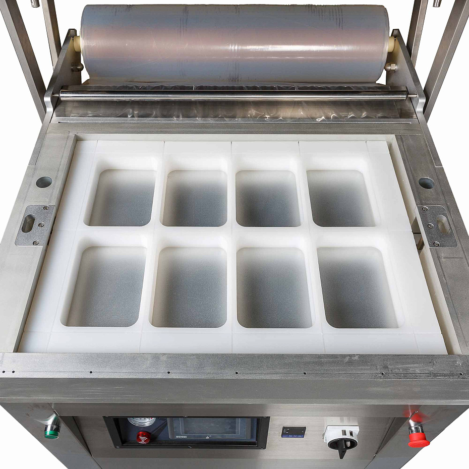 Запайщик лотков Hualian Machinery HVC-760FS (Матрицы 187х137х40, 210х148х40, 227х178х40)