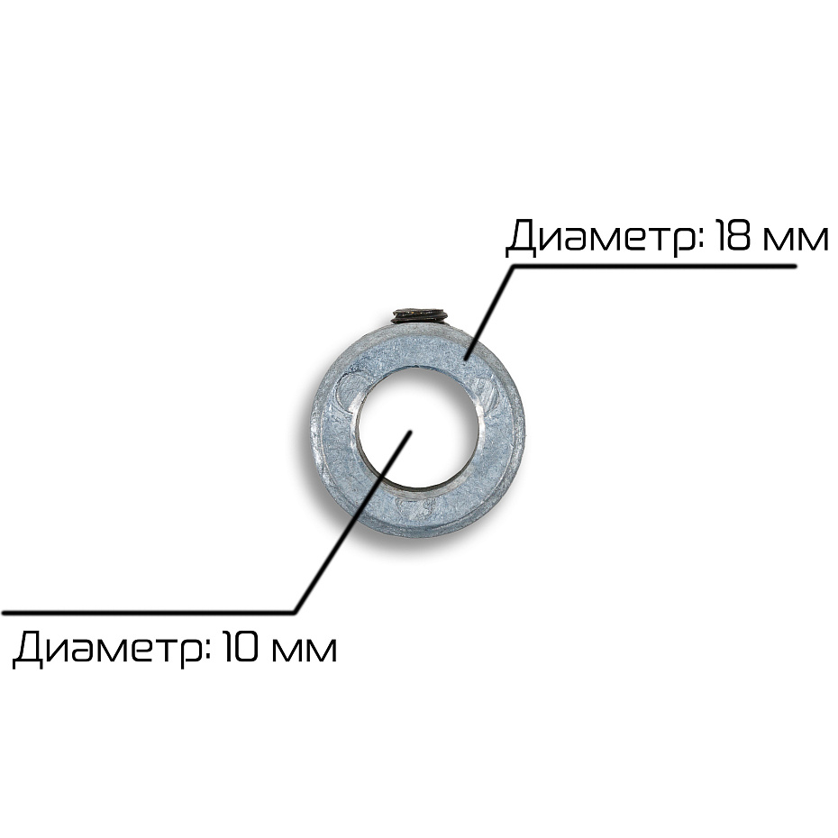 Гайка фиксации вала нижних роликов подачи Hualian Machinery для MY-380F (00-00005041)