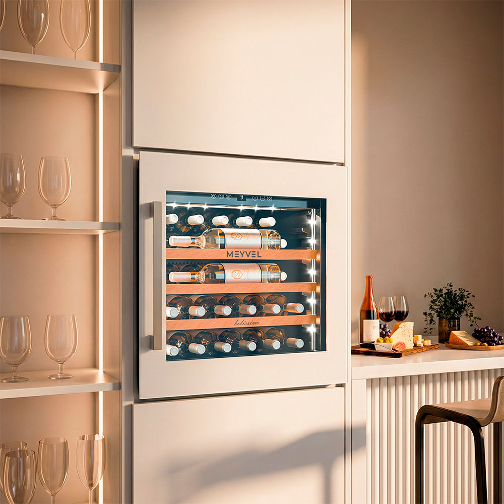 Встраиваемый винный шкаф Meyvel MV31PRO-KWB1