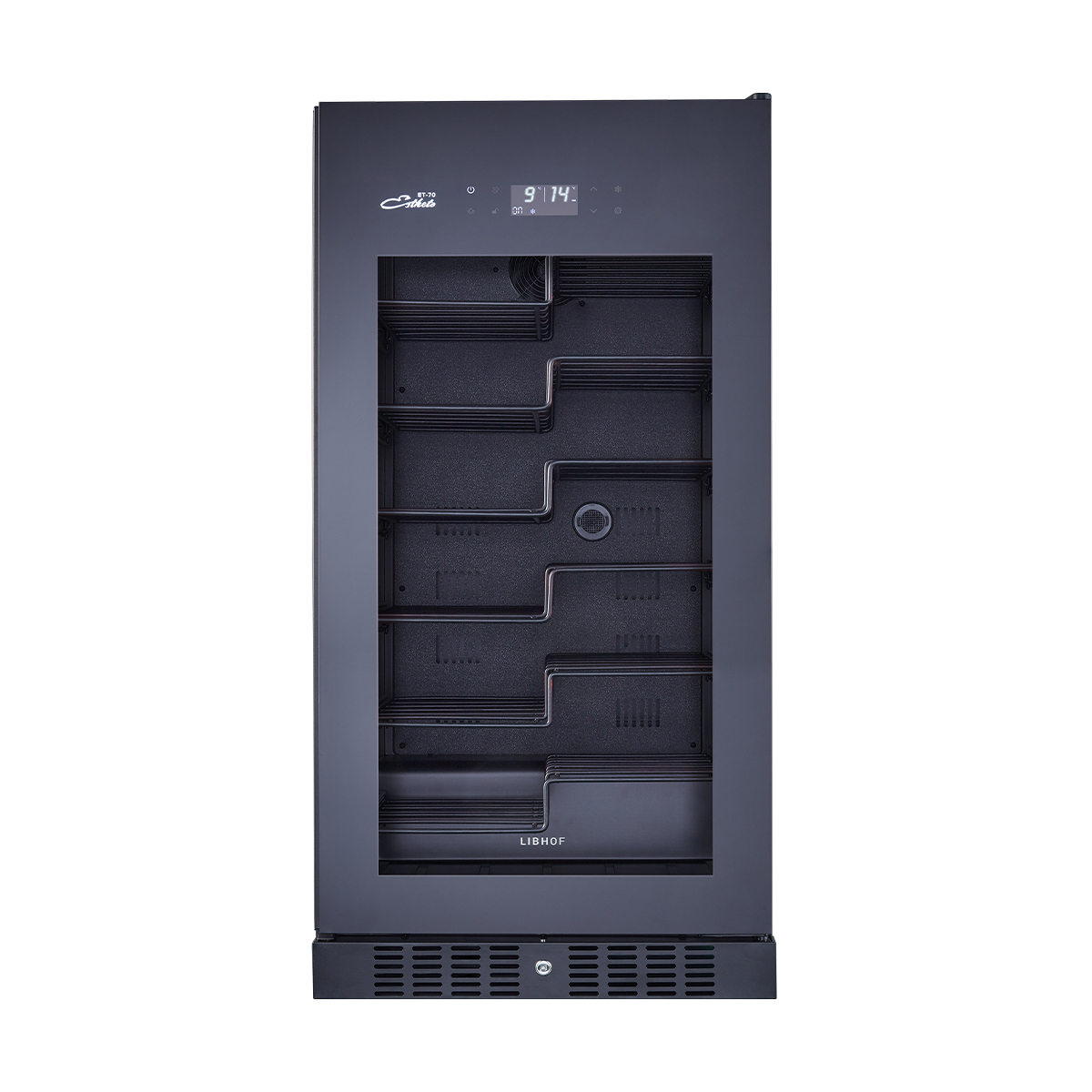 Винный шкаф монотемпературный Libhof ET-70 Black