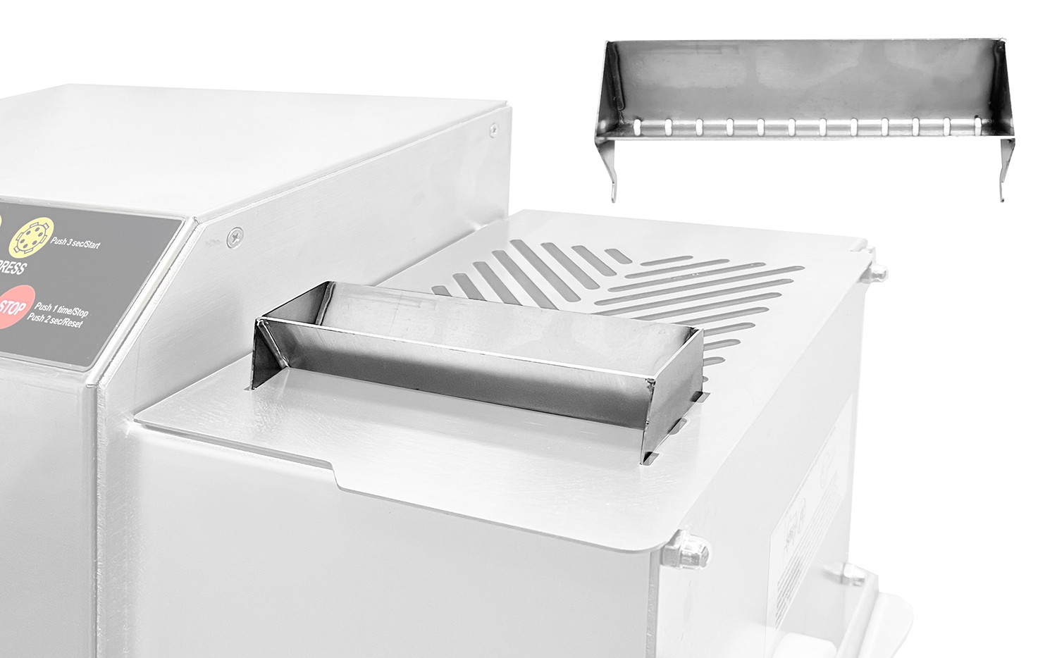 Машина производства макарон Kocateq OMJ 3 with cutter c тестомесом на 3.3 кг и ножом автоподрезки