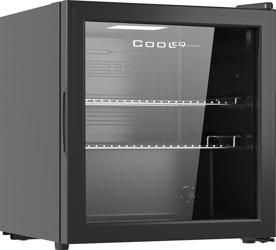 Шкаф холодильный барный Cooleq TBC-46N черный