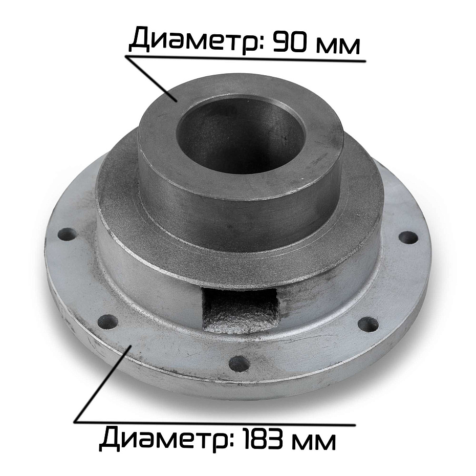 Левый фланец Hualian Machinery для HWJ-100 №5 (00-00000716)