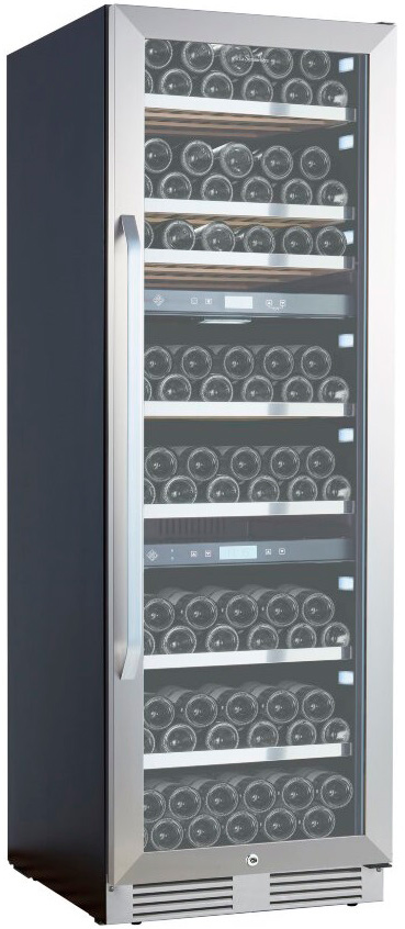 Винный шкаф трехзонный La Sommeliere MT145TZ