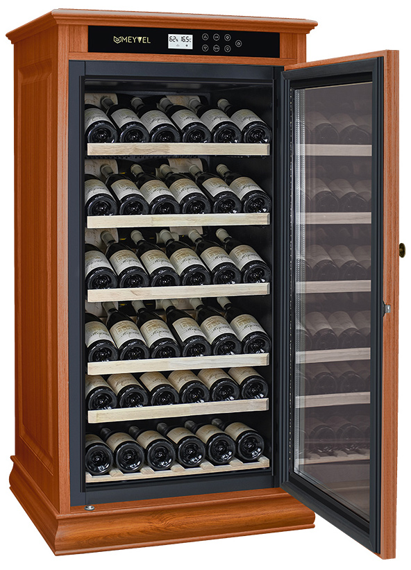 Винный шкаф монотемпературный Meyvel MV69-WA1-C (Almond)