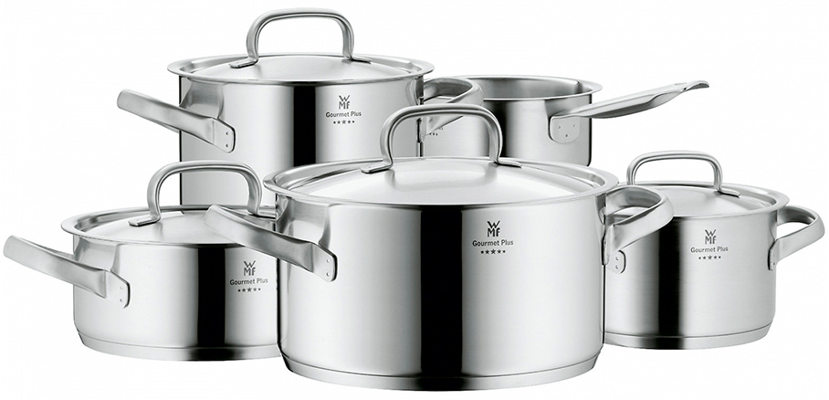Набор кастрюль WMF 07.2005.6030 из 5 предметов Gourmet Plus