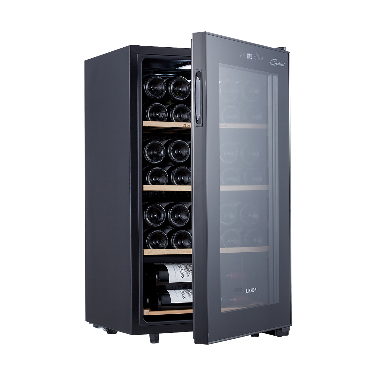 Винный шкаф монотемпературный Libhof GM-34 Black