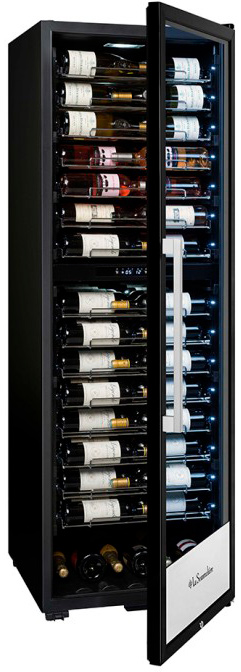 Винный шкаф двухзонный La Sommeliere PRO160DZN