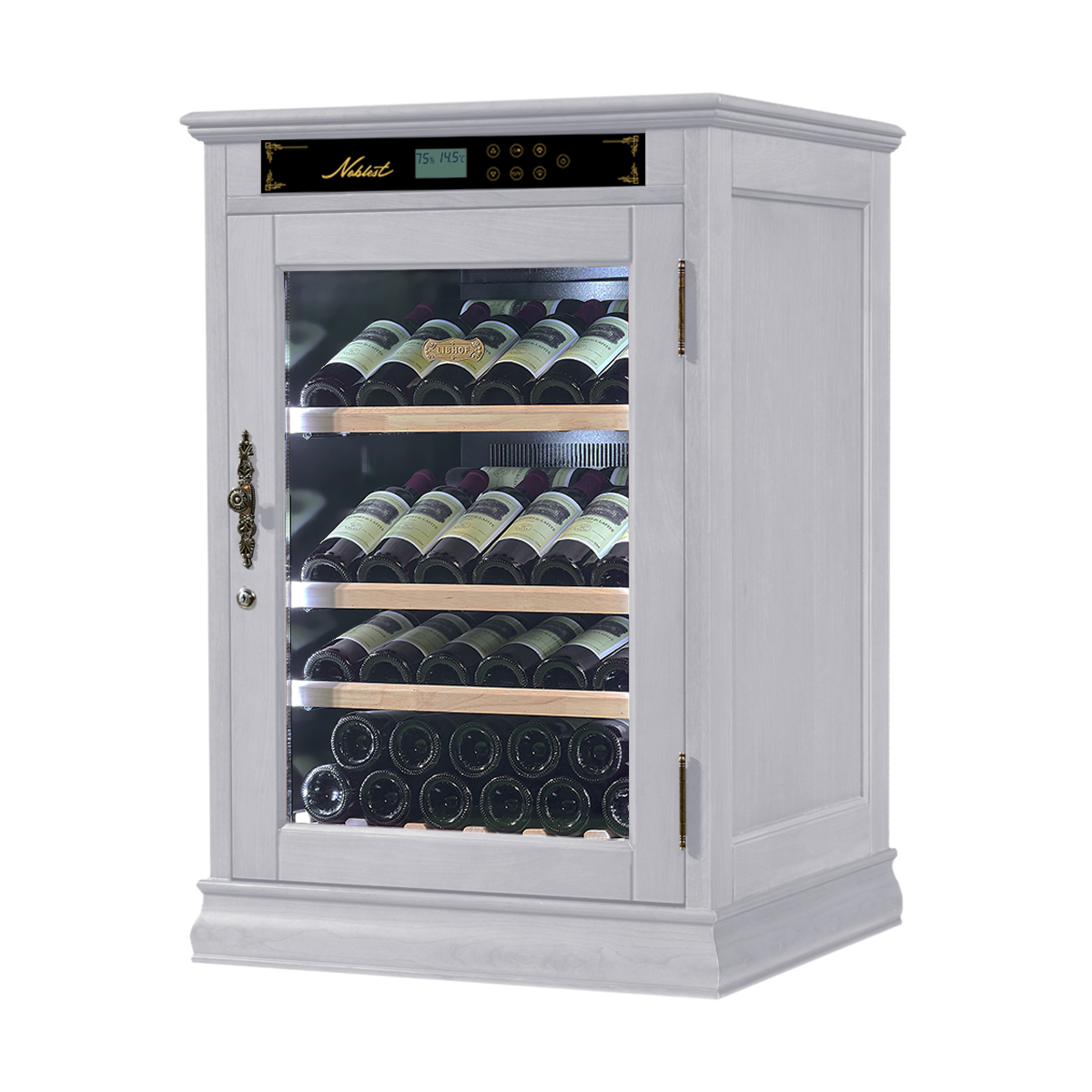 Винный шкаф монотемпературный Libhof NR-43 White