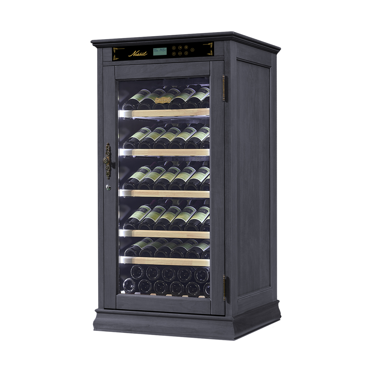 Винный шкаф монотемпературный Libhof NR-69 Black