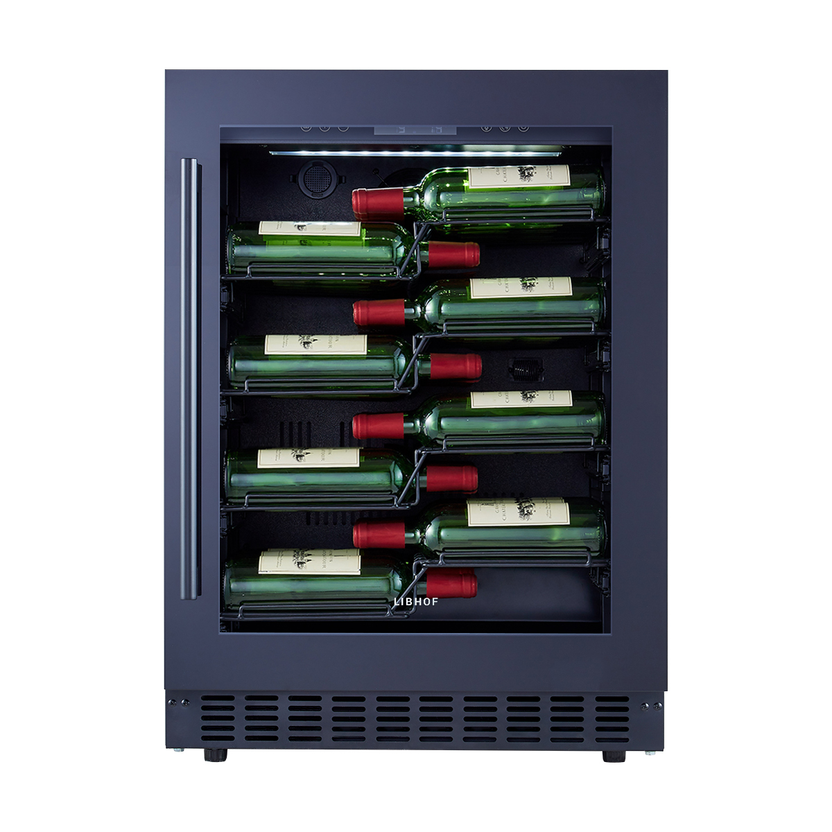 Винный шкаф монотемпературный Libhof EZ-36 black