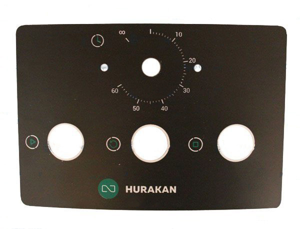 Наклейка на кнопки Hurakan HKN-20CN2V / 30CN2V / 40CN2V