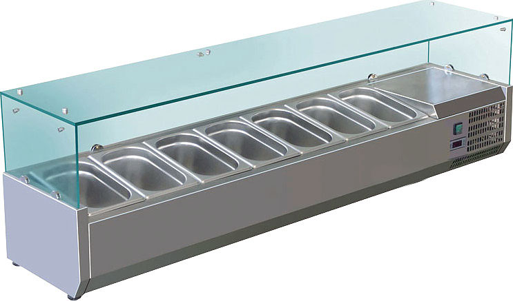 Холодильная витрина для ингредиентов Viatto Commercial VRX 1500/330