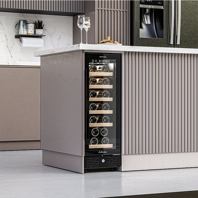 Винный шкаф монотемпературный Meyvel MV19BIG-KBT1