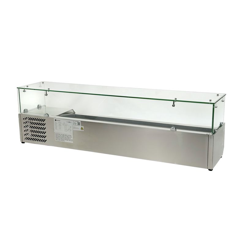 Холодильная витрина для ингредиентов Hurakan HKN-VRX1500/330