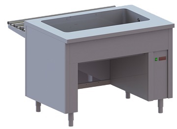 Мармит для вторых блюд Apach Chef Line LDW812A