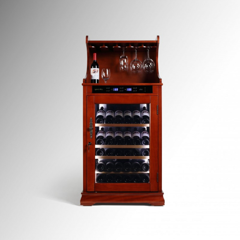 Винный шкаф монотемпературный Meyvel MV46-WM1-BAR1.4-C