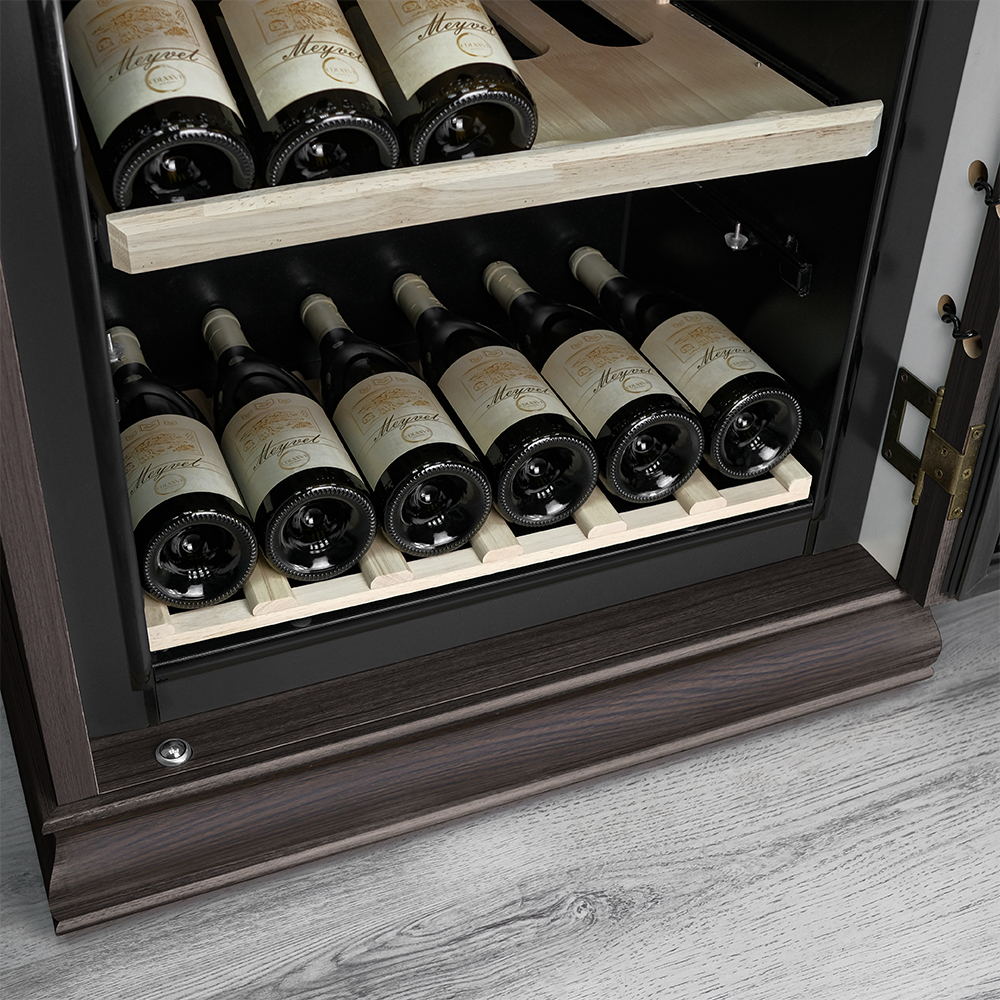 Винный шкаф монотемпературный Meyvel MV102-WD1-C (Dark Chocolate)