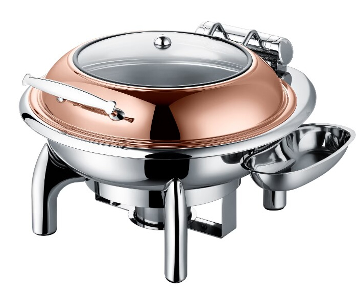 Чафиндиш Crazy Pan CP-CHD018RG розовое золото
