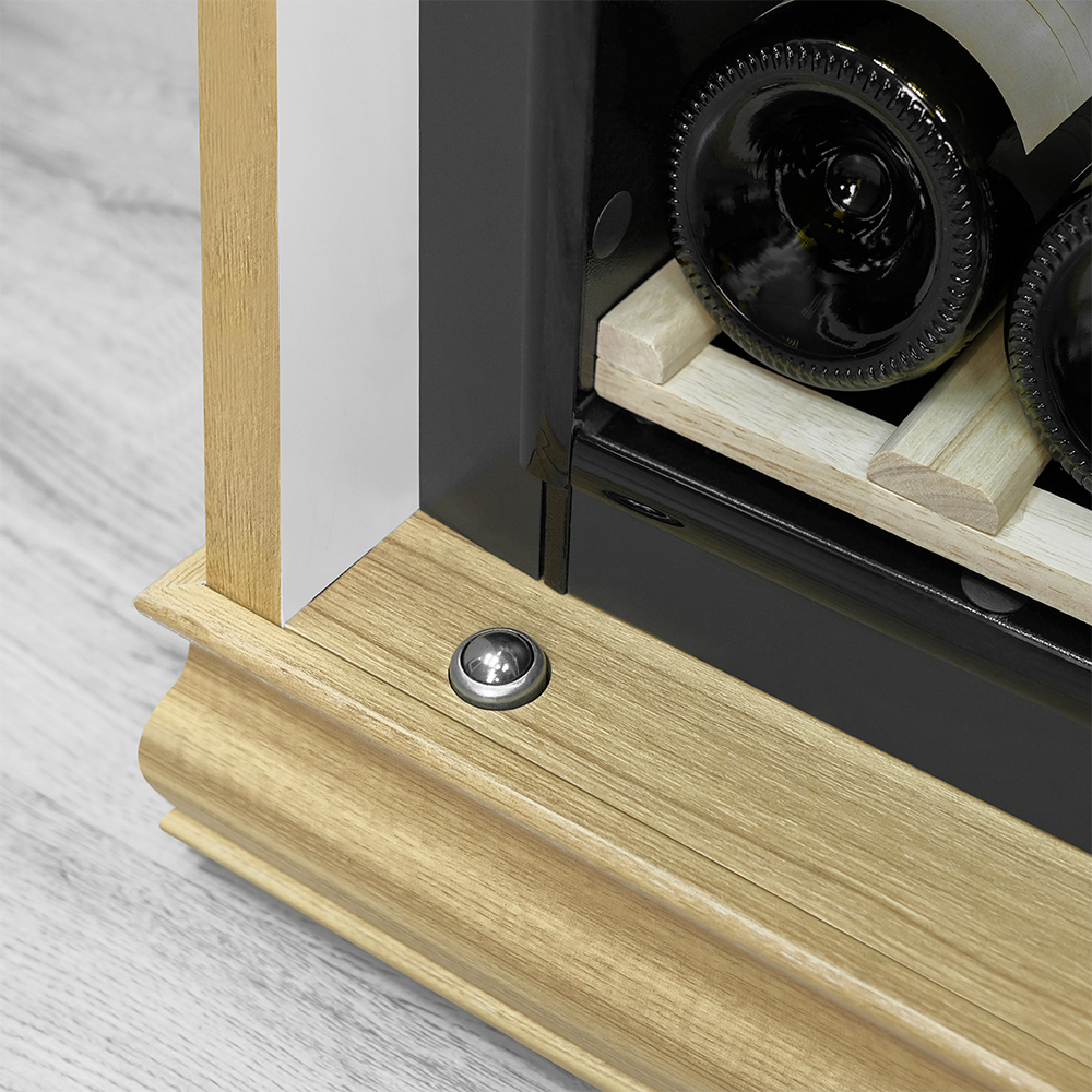 Винный шкаф монотемпературный Meyvel MV102-WO1-C (Northern Oak)