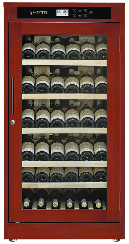 Винный шкаф монотемпературный Meyvel MV69-WM1-M (Mahogany)