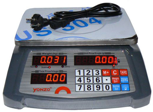 Весы торговые Foodatlas YZ-506 15кг/1гр
