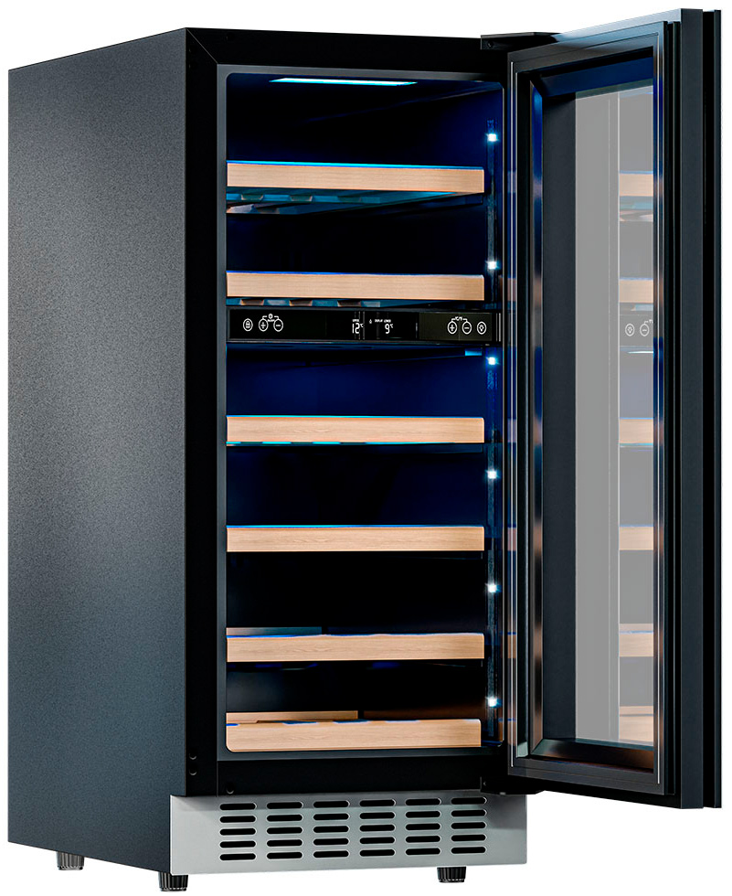 Винный шкаф двухзонный Meyvel MV28NH-KWT2