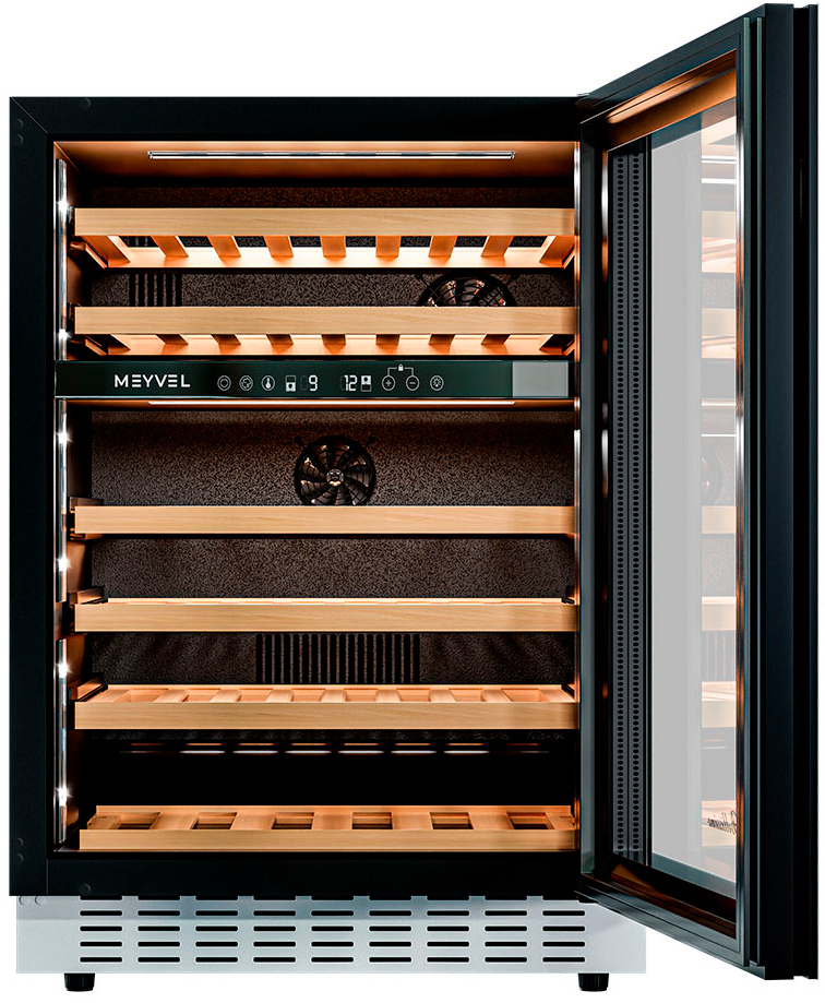 Винный шкаф двухзонный Meyvel MV46NH-KWT2