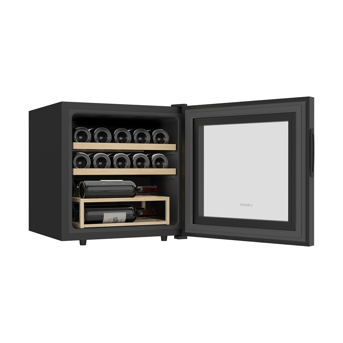 Винный шкаф монотемпературный Libhof GM-14 black