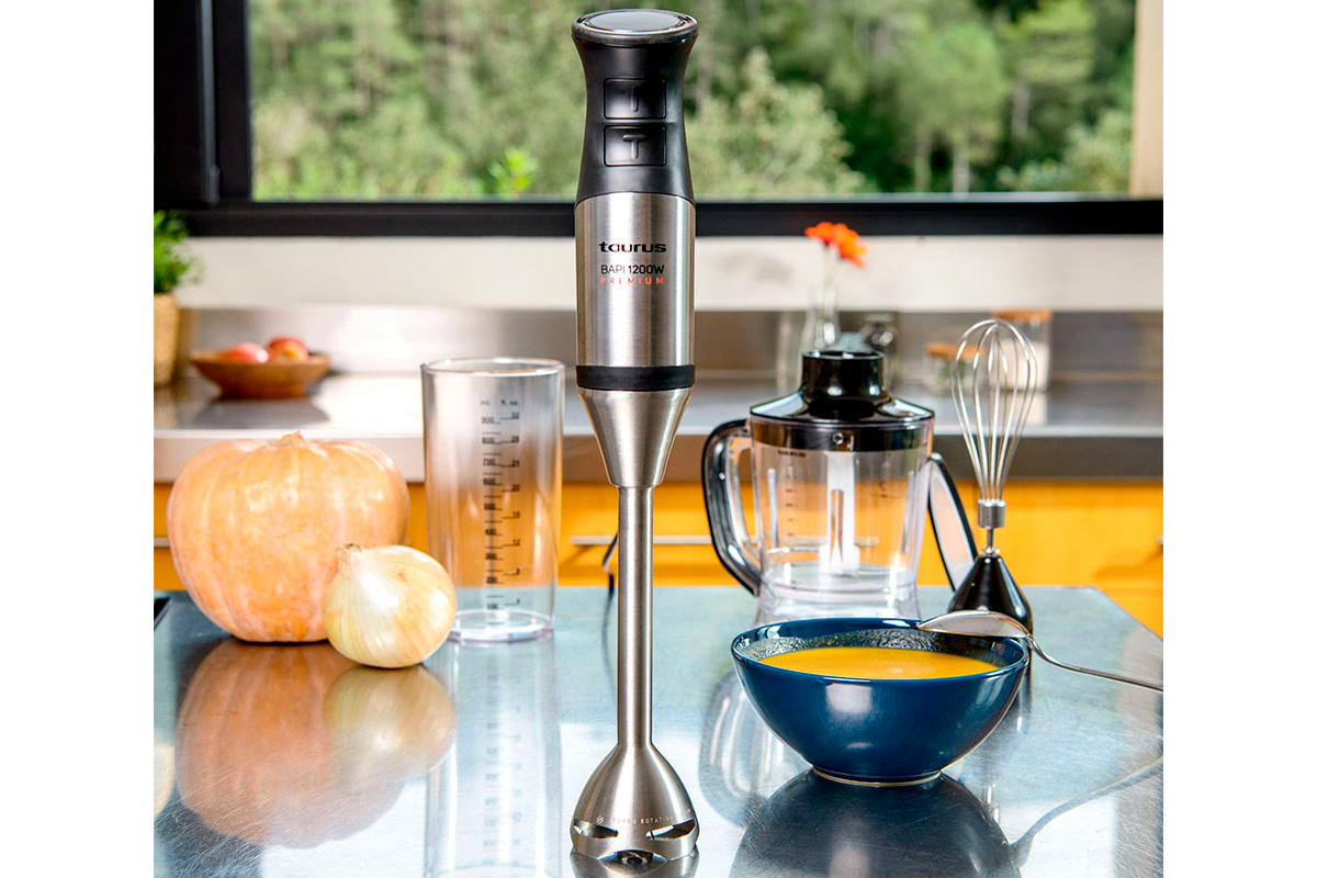 Блендер погружной Taurus Bapi 1200 Premium Plus Inox