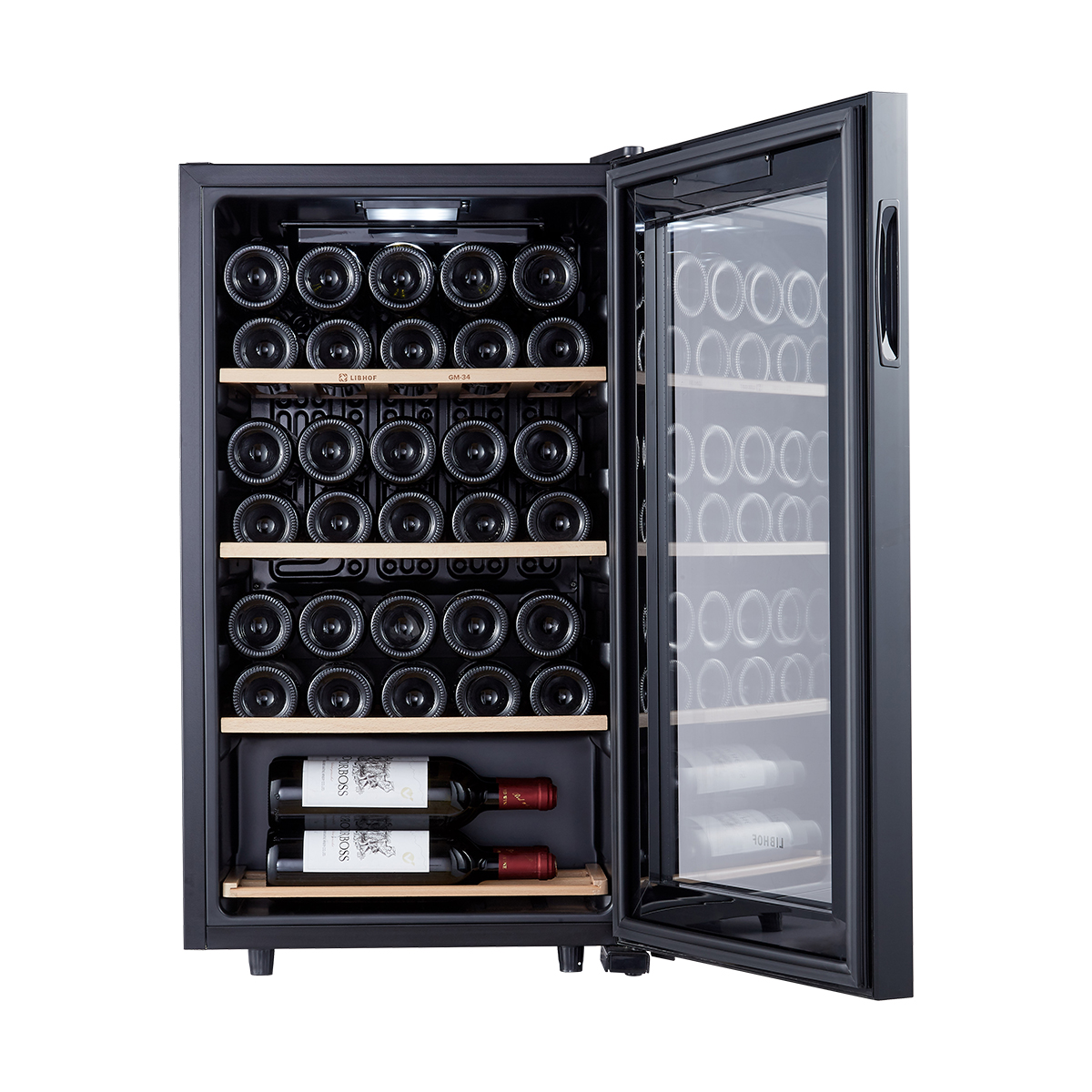 Винный шкаф монотемпературный Libhof GM-34 Black