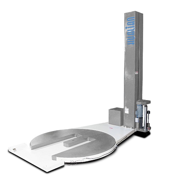 Паллетоупаковщик Hualian Machinery HL-1650F Эко с E-платформой (с моторизированной кареткой с престрейчем)
