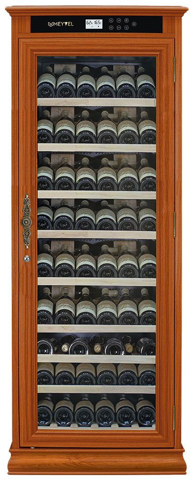 Винный шкаф монотемпературный Meyvel MV102-WA1-C (Almond)