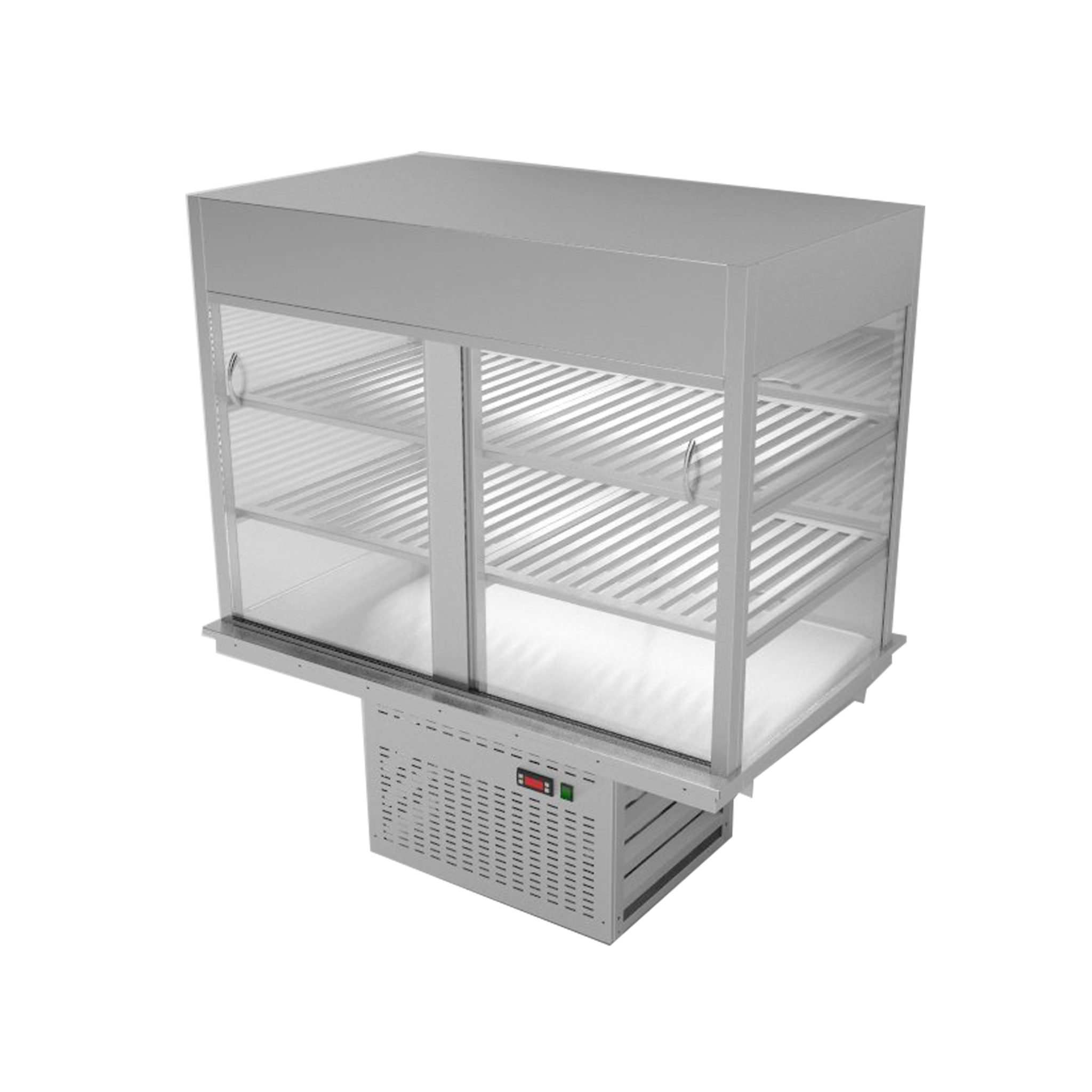 Витрина охлаждаемая встраиваемая Gastrolux ВCВ-157/GN/Н/S
