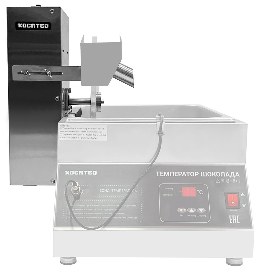 Колесный миксер Kocateq DHC 285 V для мармита шоколада DHC meltingchoc