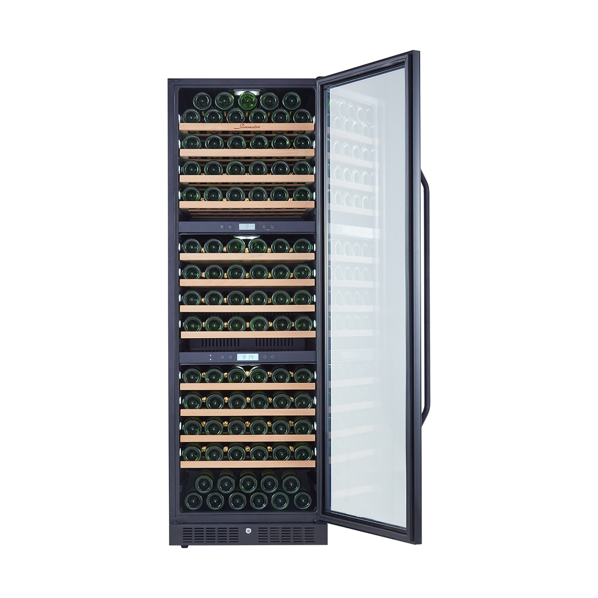 Винный шкаф мультитемпературный Libhof SOT-152 Black