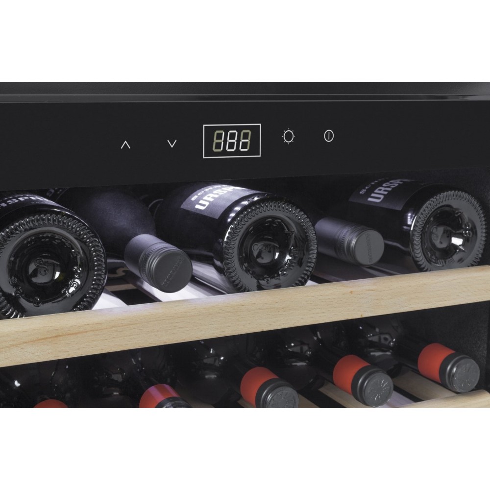 Встраиваемый винный шкаф Caso WineSafe 18 EB Inox
