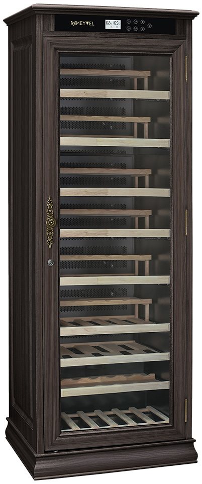 Винный шкаф монотемпературный Meyvel MV102-WD1-C (Dark Chocolate)
