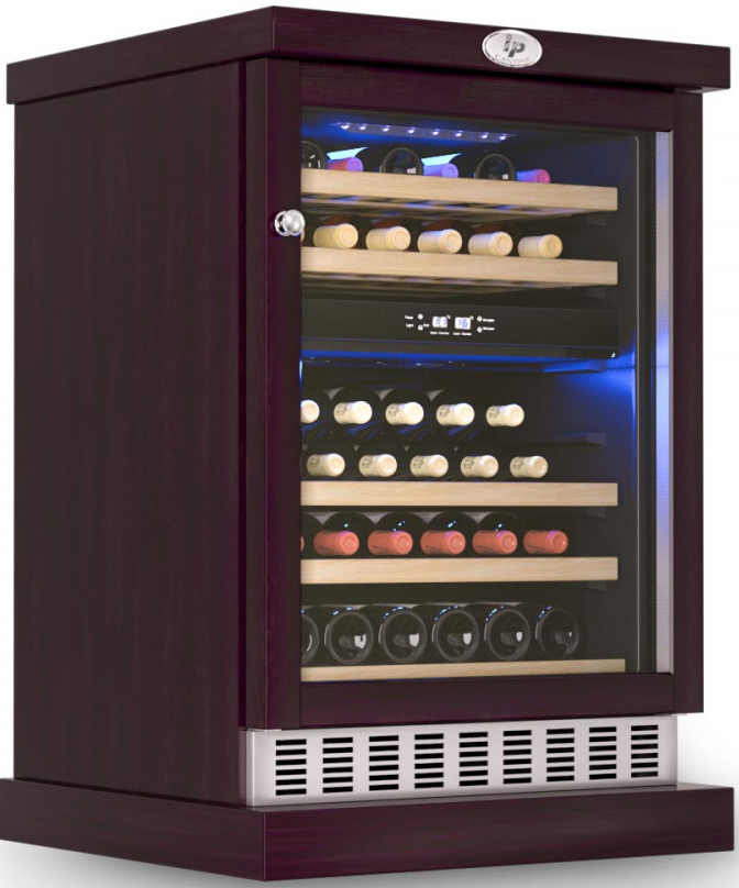Винный шкаф двухзонный Ip Industrie CEXP 45-6 VD