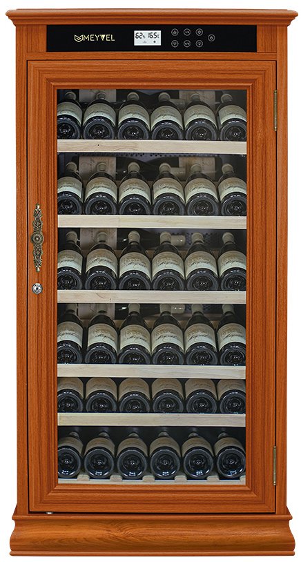 Винный шкаф монотемпературный Meyvel MV69-WA1-C (Almond)