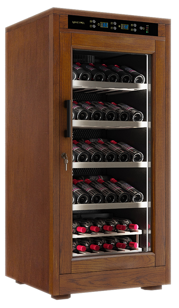 Винный шкаф монотемпературный Meyvel MV66-WN1-M
