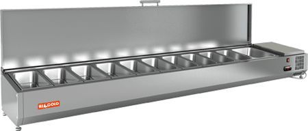 Холодильная витрина для ингредиентов Hicold VRTU 2360