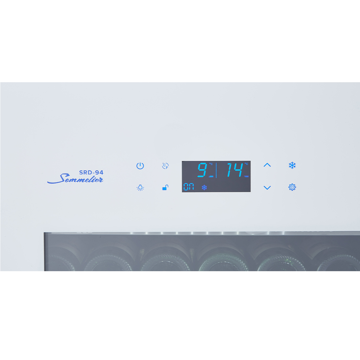 Винный шкаф двухзонный Libhof SRD-94 White