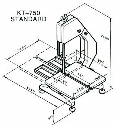 Пила ленточная Koneteollisuus (KT) KT-750