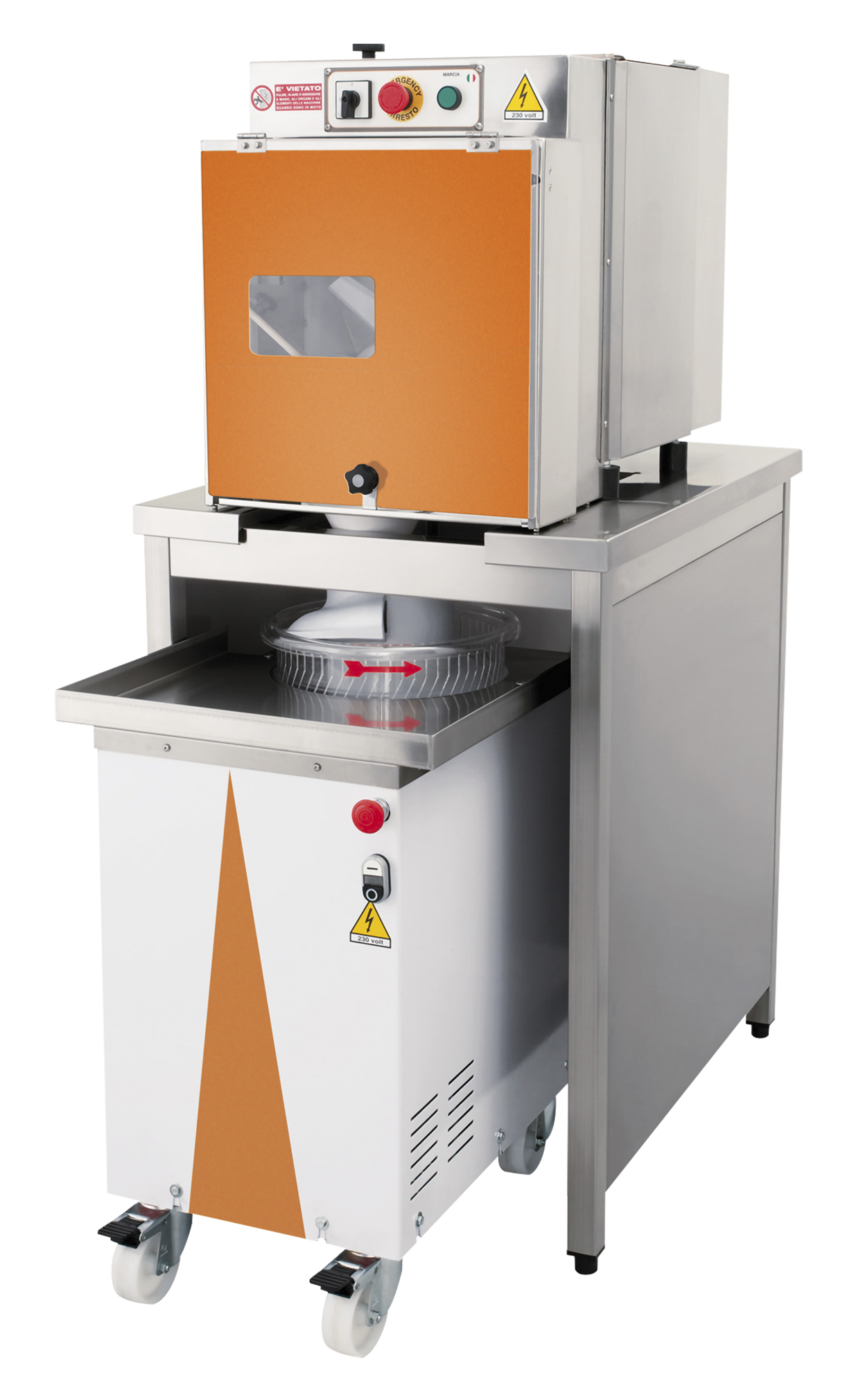 Тестоделитель-округлитель Prismafood PF-PO-AR300