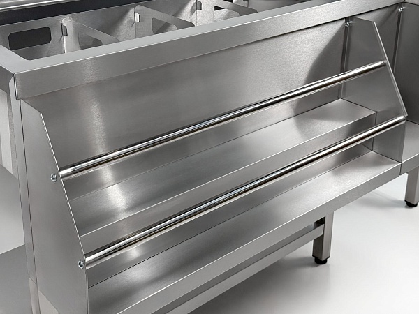 Барная станция коктейльная Restoinox БСНКМБ-15/6-БП2К