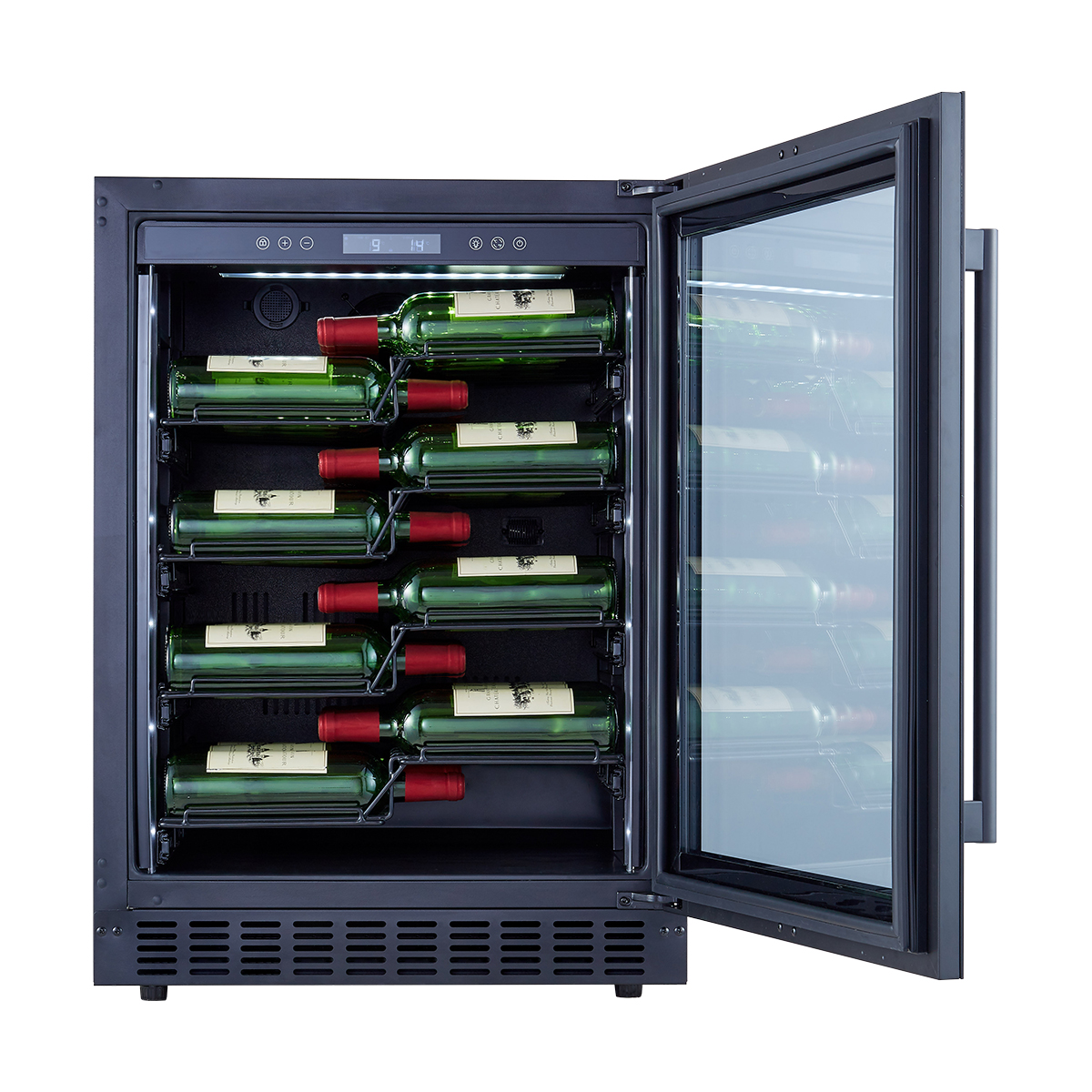 Винный шкаф монотемпературный Libhof EZ-36 black