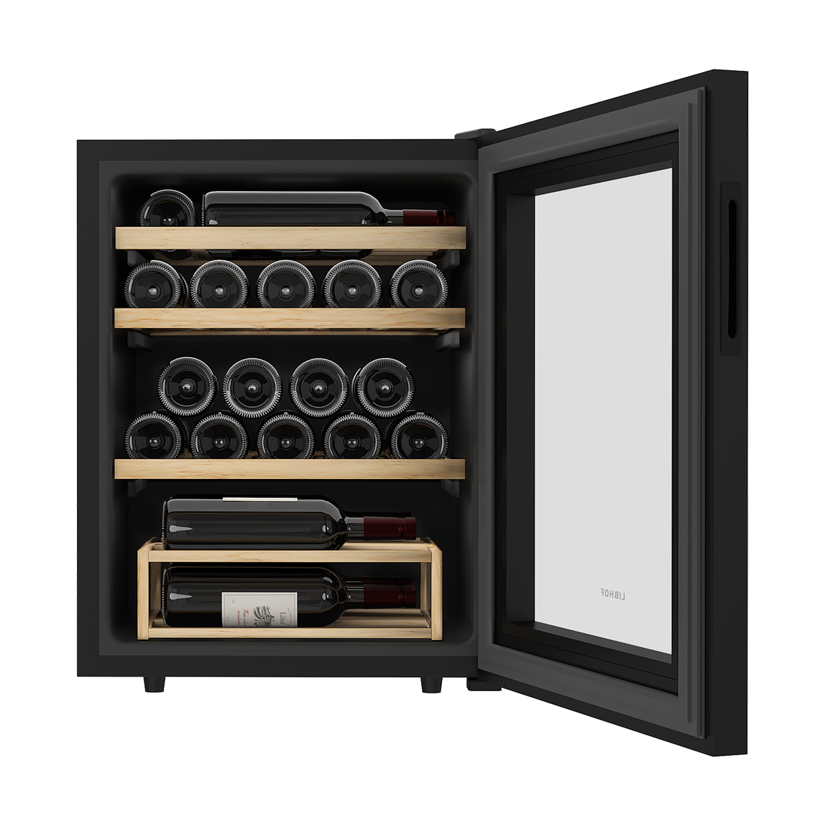 Винный шкаф монотемпературный Libhof GM-22 black